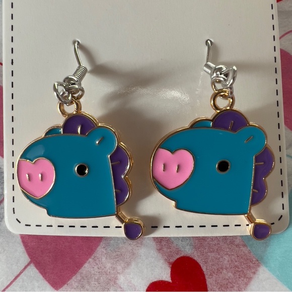 BT21 MANG J-HOPE BTS earrings - Picture 2 of 3